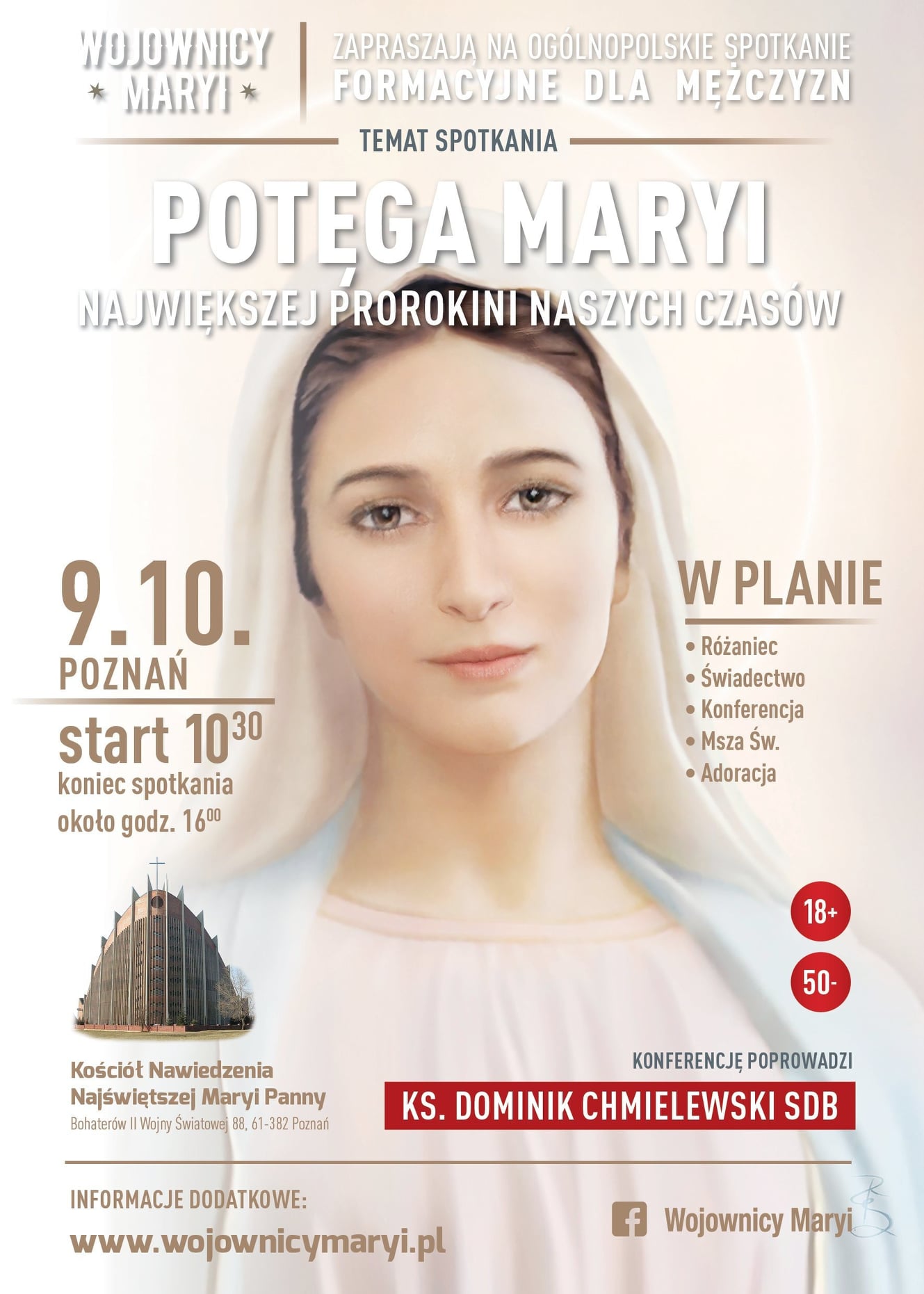 09.10.2021 Ogólnopolskie Spotkanie Wojowników Maryi – Poznań