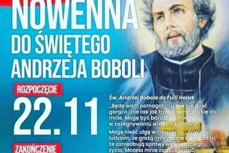 Nowenna do Św. Andrzeja Boboli
