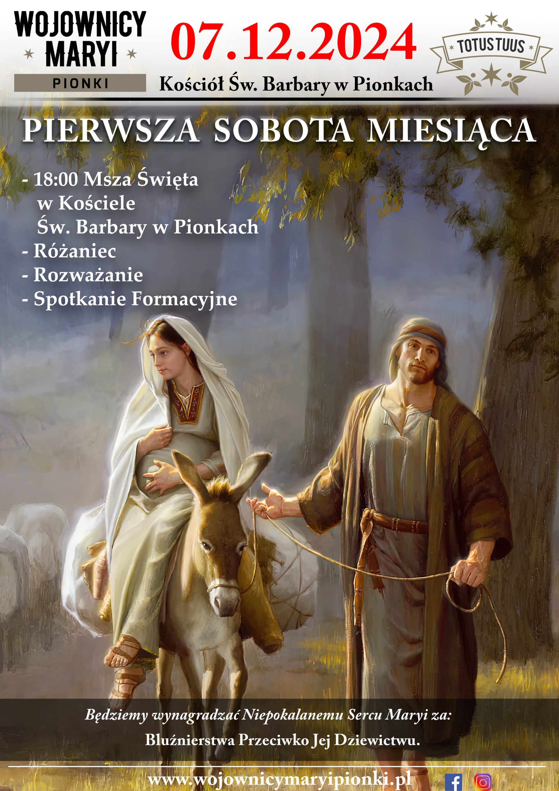 07.12.2024 Pierwsza Sobota Miesiąca